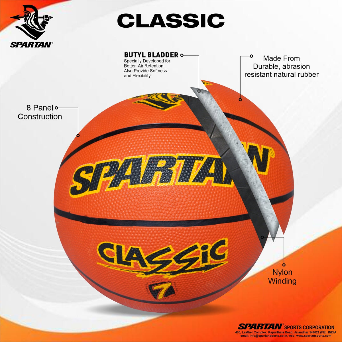 SPARTAN CLASSIC ORANGE Spartan Sports