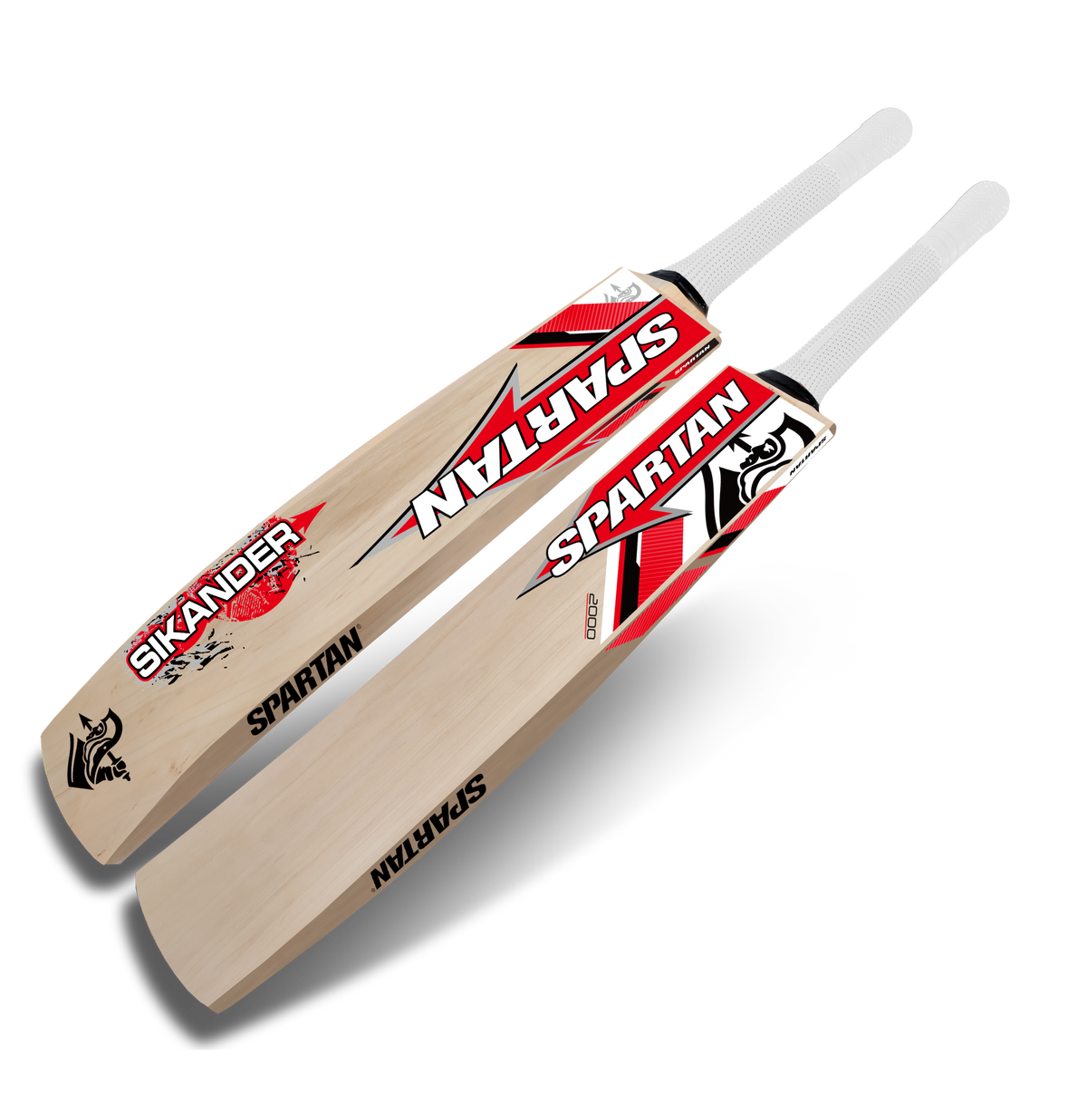 Kashmir willow cricket bat with firm grip and strong pickup