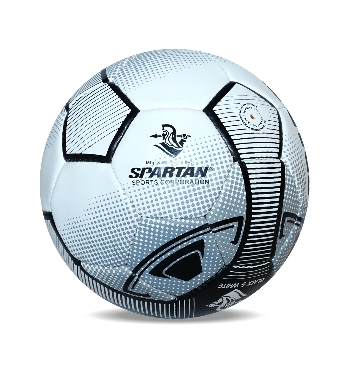 SPARTAN FOOTBALL PREMIER BLACK & WHITE Spartan Sports